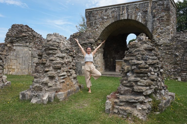 Outdoor Yoga St Augustine's Abbey